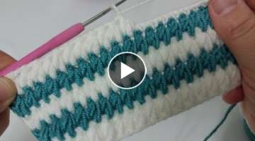 Very Easy Crochet Stitch//