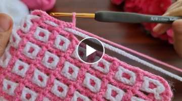 Wow!! super idea how to make eye catching crochet ✔ Everyone who saw it loved it...