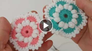 Stylish and Elegant crochet knitting motif pattern