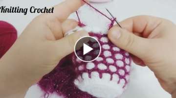 Awesome crochet knitting stitch
