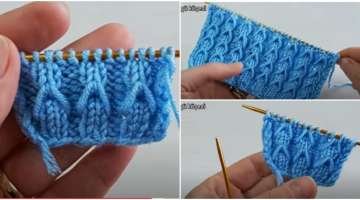 Leaf Stitch Knitting Pattern