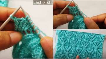 Beautiful Knitting Stitch Pattern For Sweater