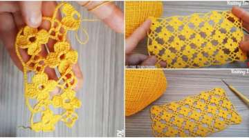 Lace Stylısh Knitting Pattern You Wıll Love