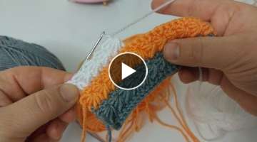 Super Easy Crochet Knitting Pattern //#easyknitting #knitting #knittingcrochet