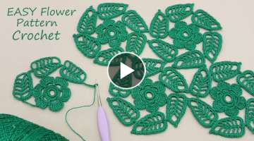  EASY Flower Pattern Crochet