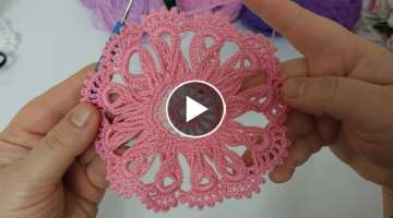Super Beautiful Flowers Crochet Pattern Knitting