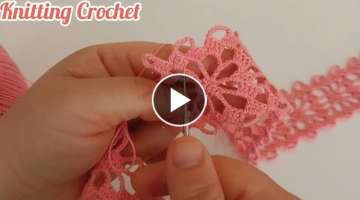 Very Elegant Crochet Knitting Pattern//#knittingcrochet