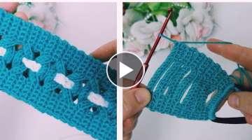 Very Easy Crochet Knitted Hair Band Making / crochet hair band????????