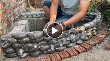 Great Cement Ideas For You - Renovate Old Garden Into Dream Garden From Recycle