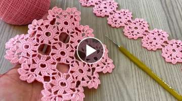 FLORAL TINY MOTIFS???? Easy Crochet Models for Beginners