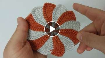 Amazing ! Crochet Coaster For Beginners ????