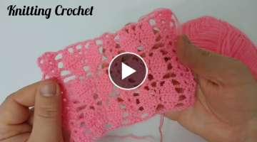 You will love this model ???? crochet baby blanket and vest model making