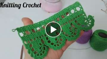 Adorable Lace knitting pattern you can learn // #laceknitting #knittingcrochet