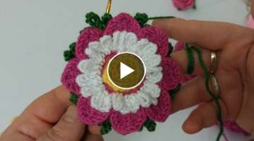 Spring Flower ???? Crochet Pattern Flower & Floral Pattern Crochet (Crochet Flower)