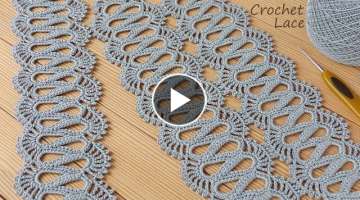  Beautiful and very easy to crochet LACE