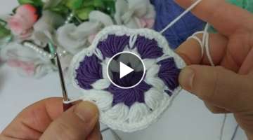 crochet paw motif model / whether you want to decorate your knitting or make a keychain??????????...
