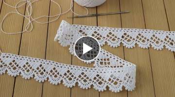  Easy to Crochet Tape Lace pattern