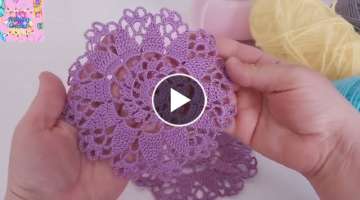 Stylish and Elegant crochet motif pattern