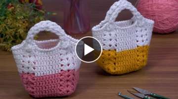 Fantastic!!!! Crochet mini bag