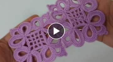 Very easy knitting Motif pattern you can learn // #veryeasyknitting #knittingcrochet