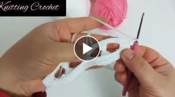 Very Easy Crochet Stitch//#knittingcrochet #veryeasycrochet