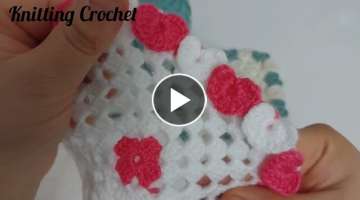 Gorgeous Heart pattern coaster knitting pattern //#knittingcrochet #knittingheart