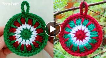 Crochet Christmas Ornaments I Crochet Christmas Decorations I Crochet Christmas Baubles
