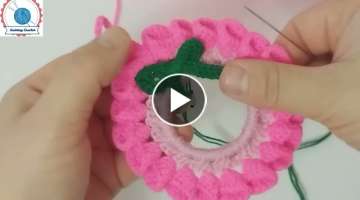 Crochet Christmas Wreaths for Beginners || Crochet Tutorial????????????????