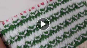 Wonderful Tunusian crochet stitch