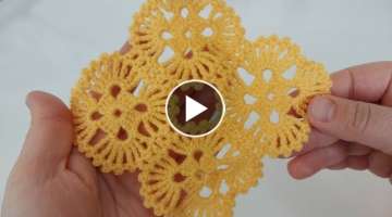 Crochet motif knitting pattern for beginners 