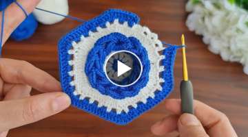 Super beautiful Motif Crochet Knitting Model - Bu Motife Bayıldım Tığ İşi Örgü Motif Mode...