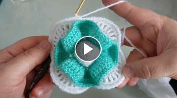 Super easy. how to crochet motif patterns very easy crochet knitting motif pattern