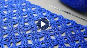  SUPER EASY Beautiful Flower Pattern Crochet