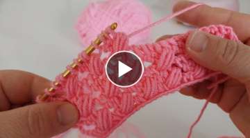 Wonderful Tunisian Knitting Stitch