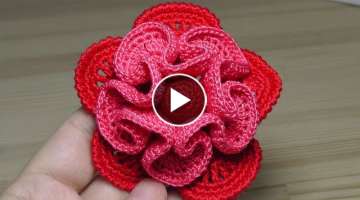  Crochet flower Tutorial