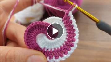Super Easy hairband Knitting - Tığ İşi Çok Guzel Örgü Modeli
