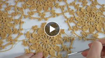 Delicate Sunny Openwork!!! Cute and Beautiful crochet MOTIFS