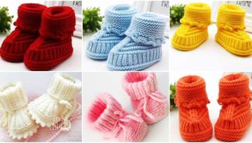 How to Make Baby Knitting Booties: Step by Step
