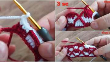 Very easy crochet blanket pattern for Beginners