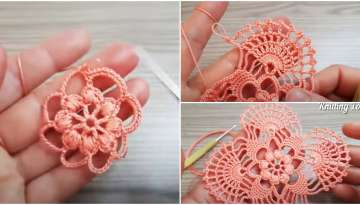 Wonderful Lace Motif Knitting Pattern You'll Love